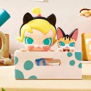 Baby Molly and Tabby Figure - Paper Bag Obsession